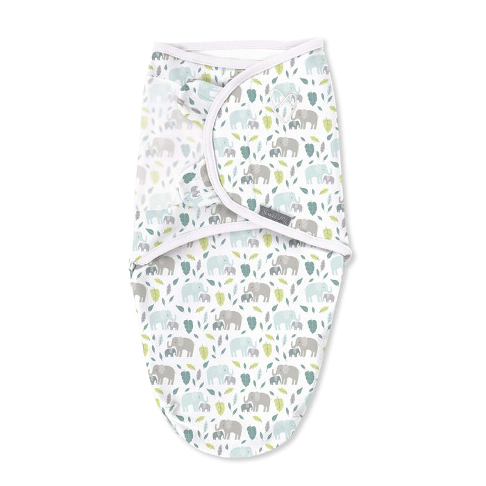 SwaddleMe by Ingenuity Comfort Pack 0-3 months baby swaddle set with elephant design