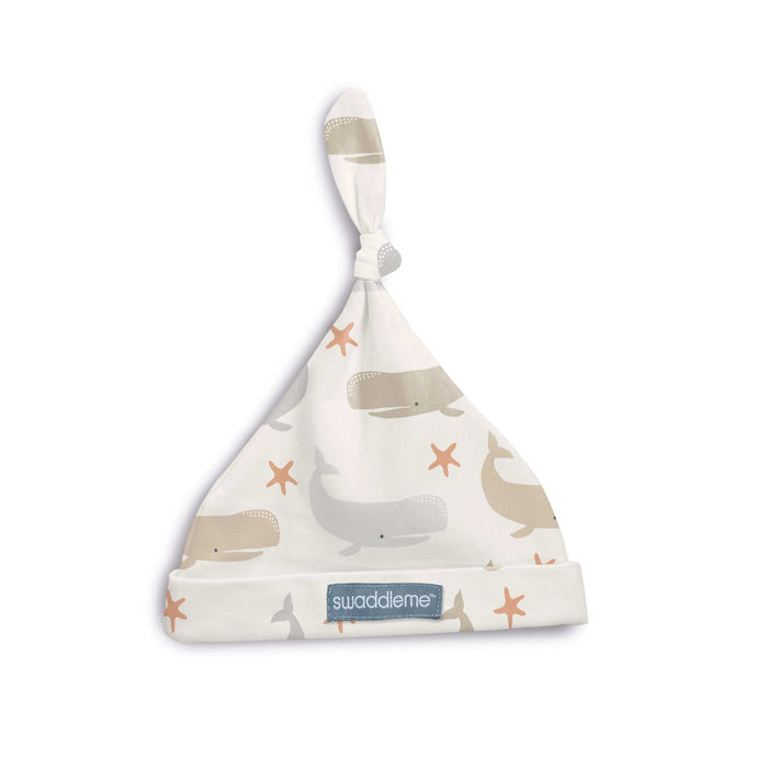 SwaddleMe by Ingenuity First Moments Collection Muslin Blanket & Hat Gift Set (4-Piece)