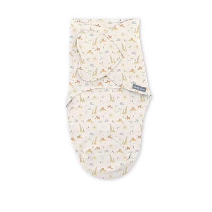 SwaddleMe by Ingenuity Monogram Collection - Safari Swaddle, 3PK