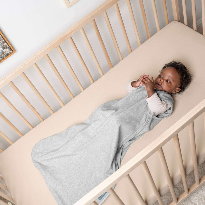 SwaddleMe by Ingenuity Muslin Night Sack Sleeper, Size 3-18 Months, 1pk - Moss