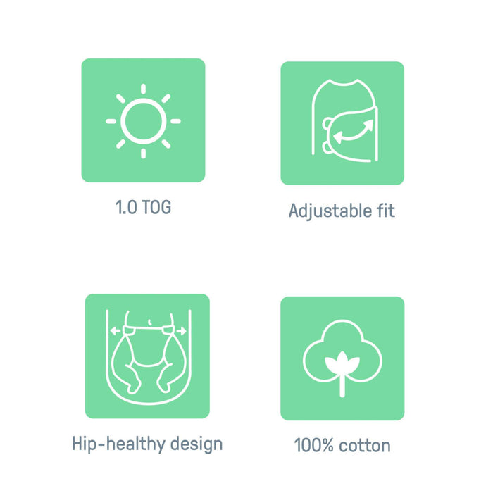 SwaddleMe by Ingenuity Original Swaddle for Baby, 100% Cotton, 3-6 Months, 1.0 TOG, 3-Pack - Superstar