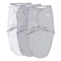 SwaddleMe by Ingenuity Original Swaddle, Size SM, 0-3 months, 3pk (Criss Cross)