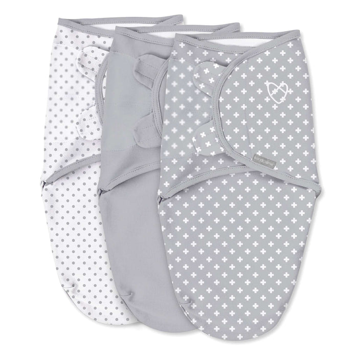 SwaddleMe by Ingenuity Original Swaddle, Size SM, 0-3 months, 3pk (Criss Cross)