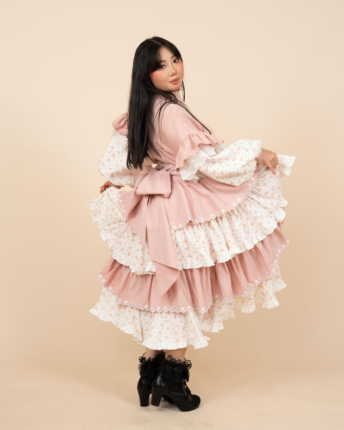 Tea & Roses Layered Skirt