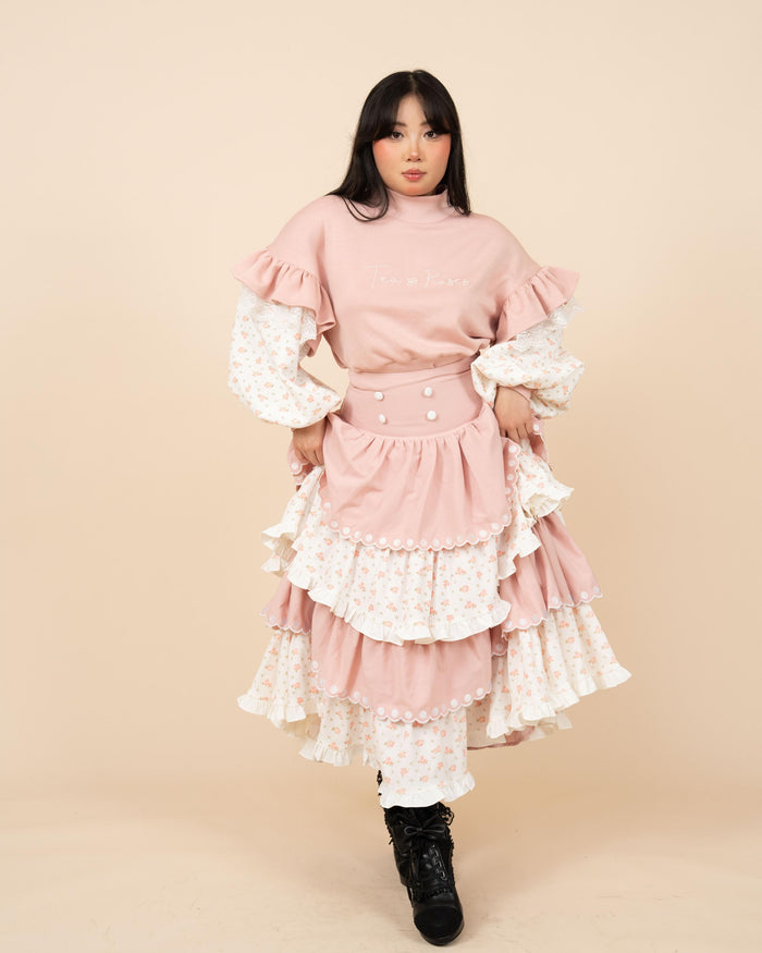 Tea & Roses Layered Skirt