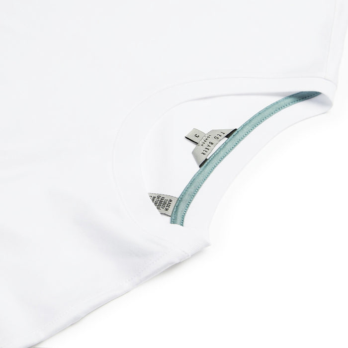 Ted Baker - ONLY Cotton Logo T-Shirt in White - Nigel Clare