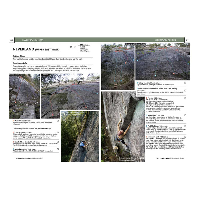 The Fraser Valley Climbing Guide