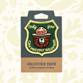 Forager Provisions LTD The Landmark Project Smokey Bear embroidered patch with Only You Can Prevent Wildfires text