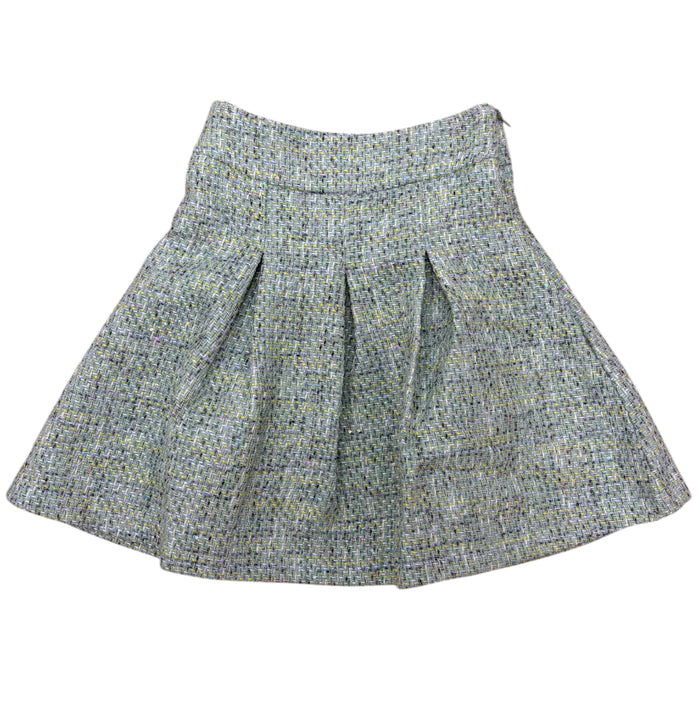 The Oaks-Blue and Green Pleated Skirt