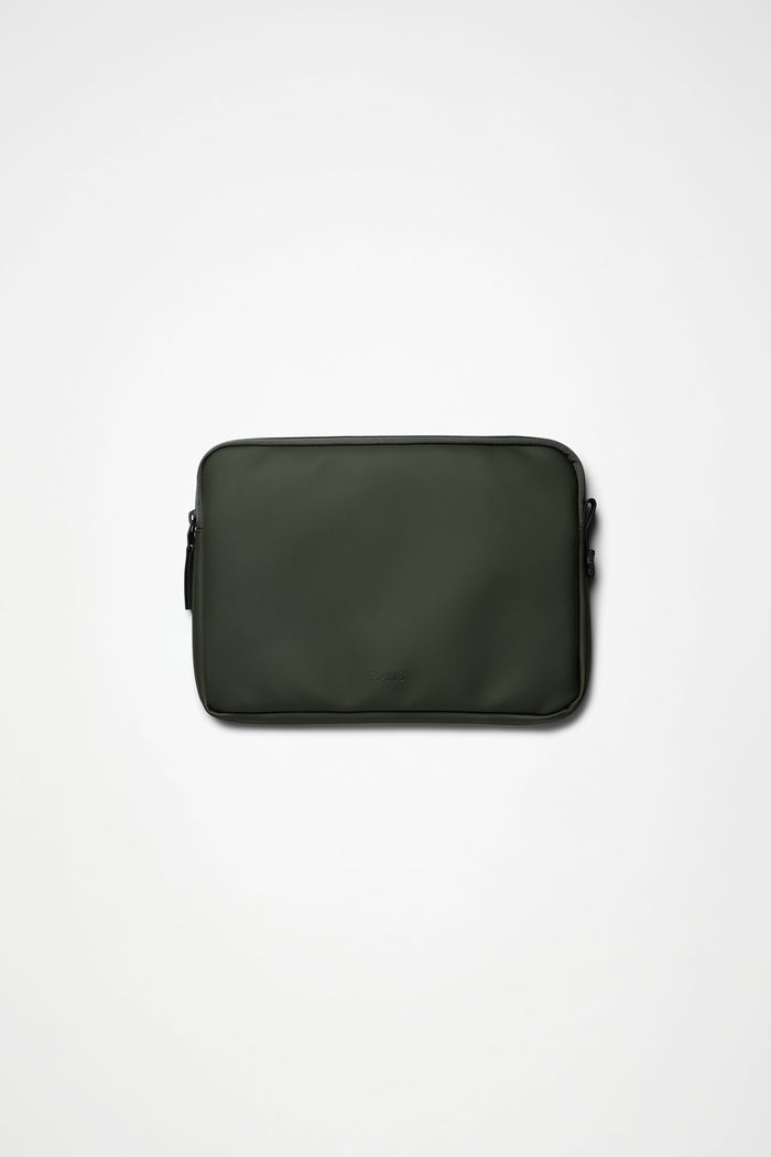 RAINS Trail Laptop Case 13″/14″ Green 2.20L H25 x D2.50 x W35 cm Laptop Case