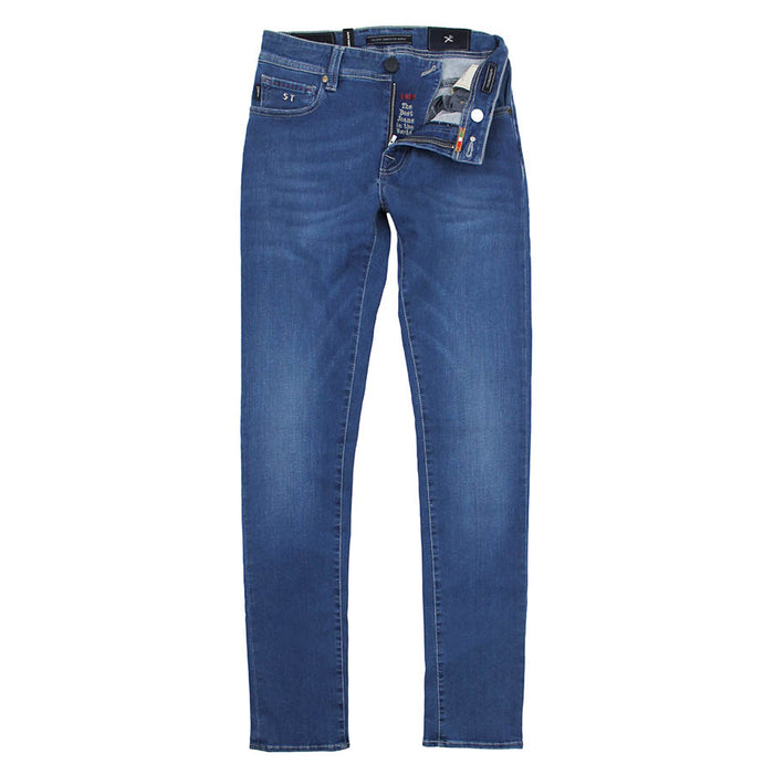 Tramarossa - Leonardo Slim 12 Month Jeans in Blue - Nigel Clare
