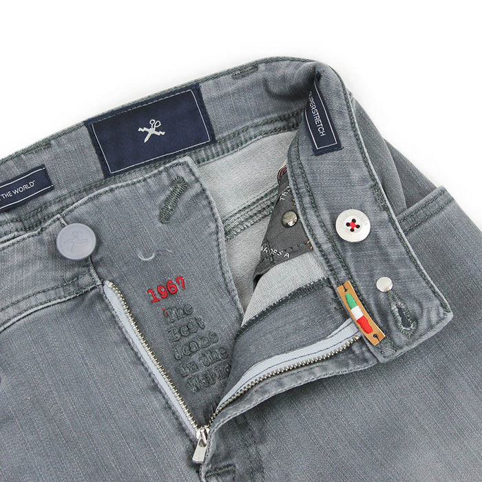 Tramarossa - Leonardo Slim 18 Months Jeans in Grey - Nigel Clare
