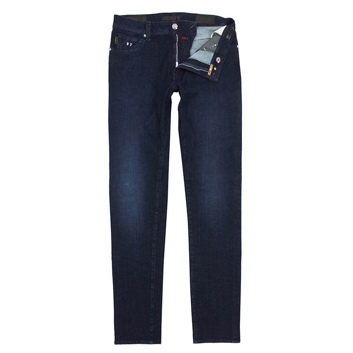Tramarossa - Leonardo Slim 20I12 1 Month Jeans in Dark Wash - Nigel Clare