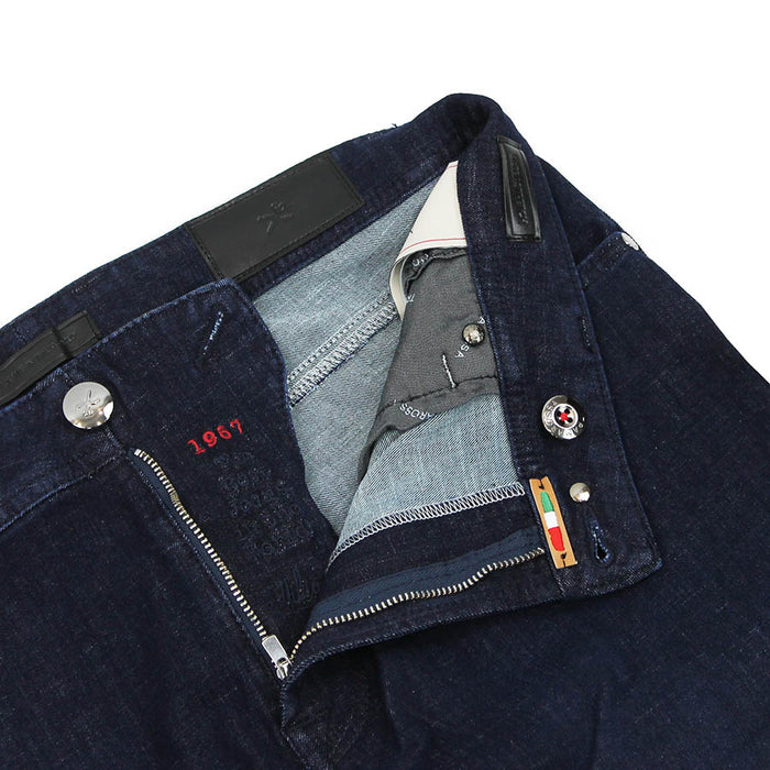 Tramarossa - Leonardo Slim 20I12 1 Month Jeans in Dark Wash - Nigel Clare