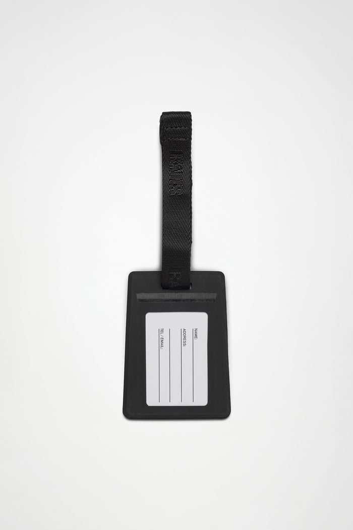 RAINS Travel Tag Black Travel Tag