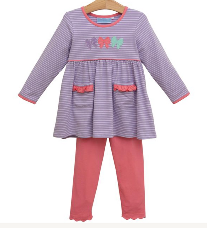 Trotter Street-Bows Pants Set