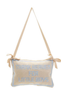 Two's Company Thank Heaven Pillow Door Hanger