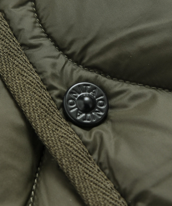 Unisex Military Crew Neck Down Vest (Soft Shell)