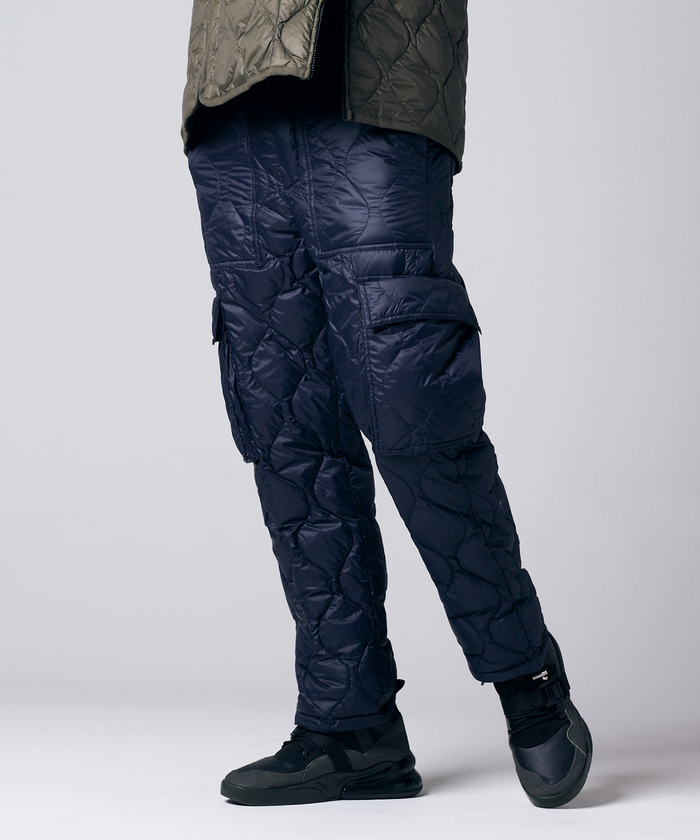Unisex Military Easy Cargo Down Pants (Soft Shell)