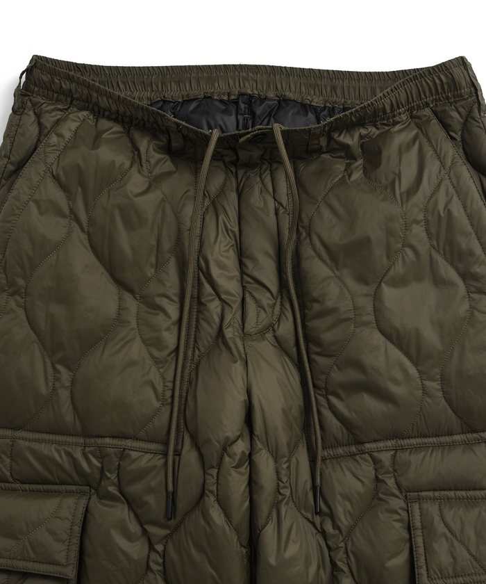 Unisex Military Easy Cargo Down Pants (Soft Shell)