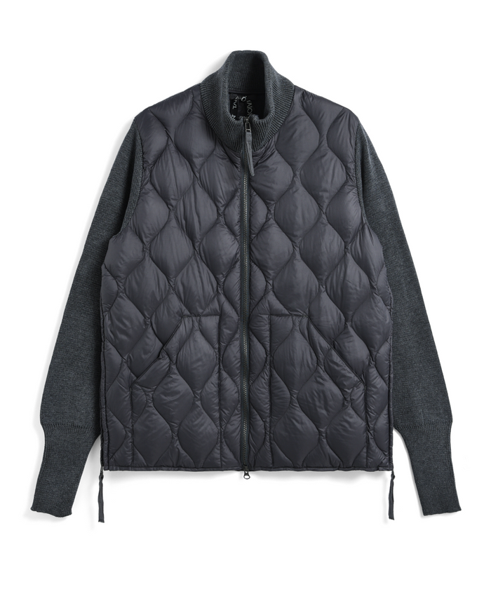 Unisex Military Hi Neck Knit + Down (Soft Shell) (TEST)