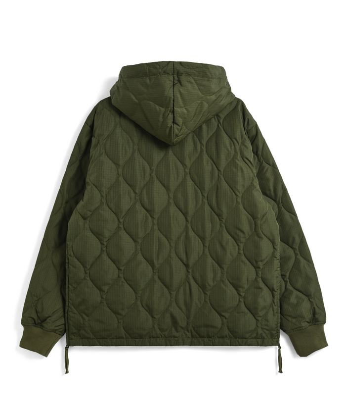 Unisex Military W-Zip Down Hoodie