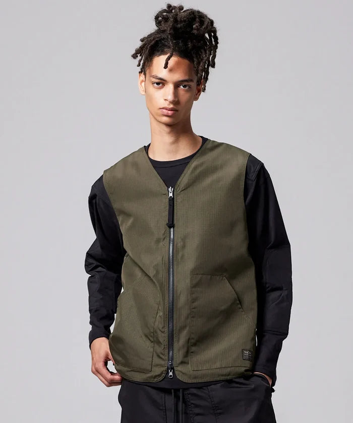 Unisex Non Down Military Reversible V Neck Vest