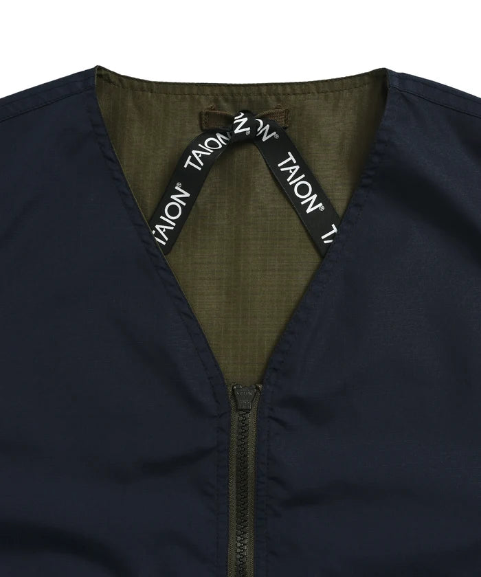 Unisex Non Down Military Reversible V Neck Vest