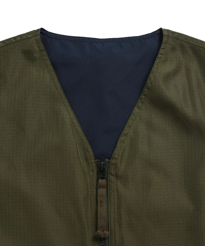 Unisex Non Down Military Reversible V Neck Vest