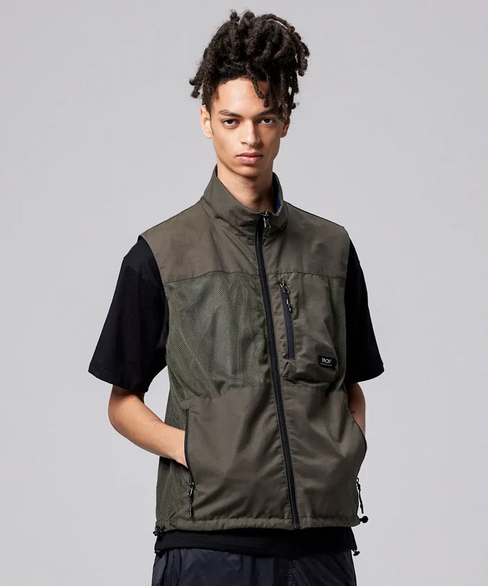 Unisex Non Down Mountain Reversible Mesh Vest