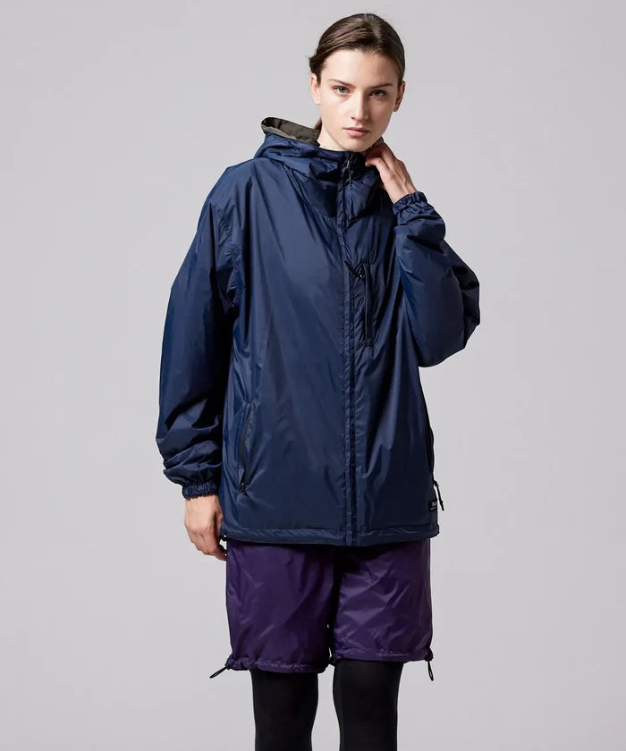 Unisex Non Down Mountain Reversible W-Zip Hood Jacket