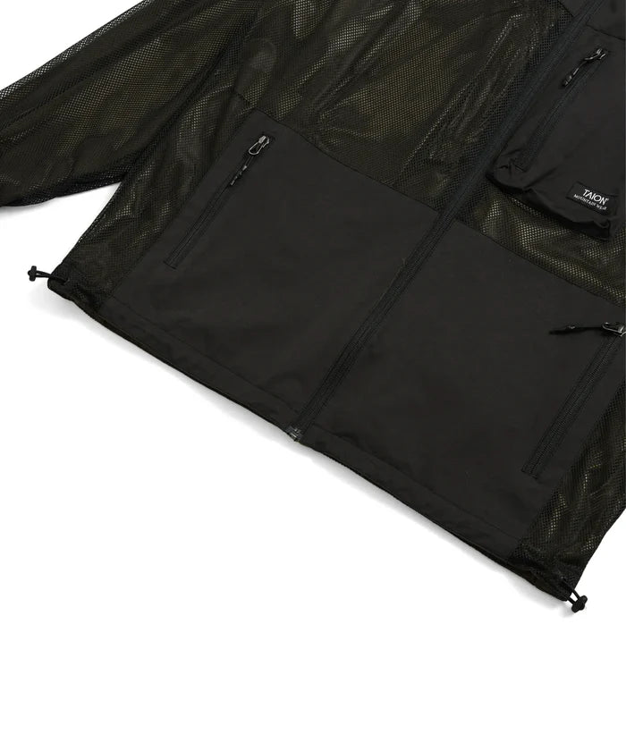 Unisex Non Down Mountain Reversible W-Zip Hood Jacket