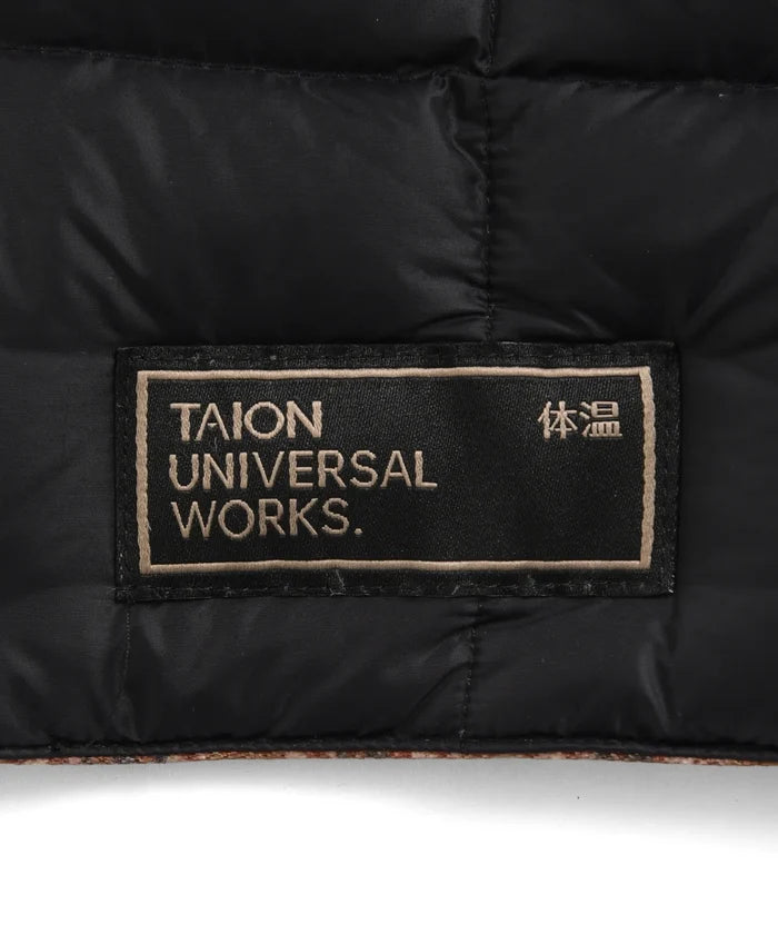 Universal Works x TAION Reversible  Down Neck Warmer <UW-TA-R203>
