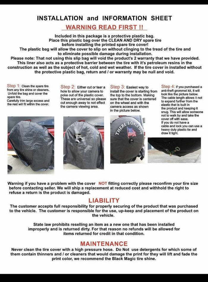 Urban Hippie White Spare Tire Cover