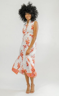 Victoria Dunn Sleeveless Magnolia Flutter Dress