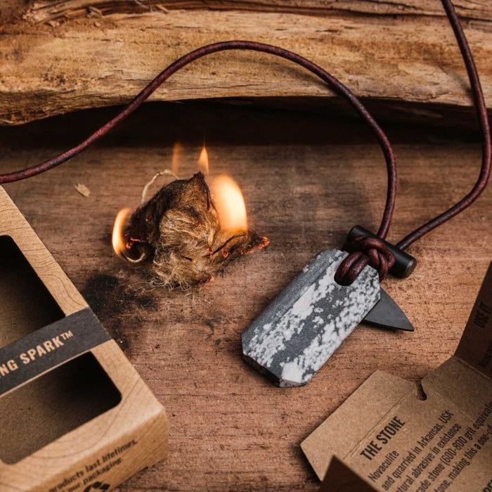 Viking Spark Necklace by Wazoo Survival Gear (Uncommon Variation)
