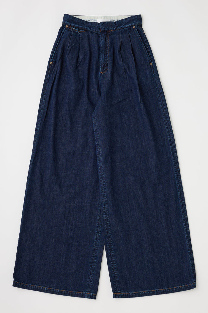 Villas Resort Wide Pants - Blue