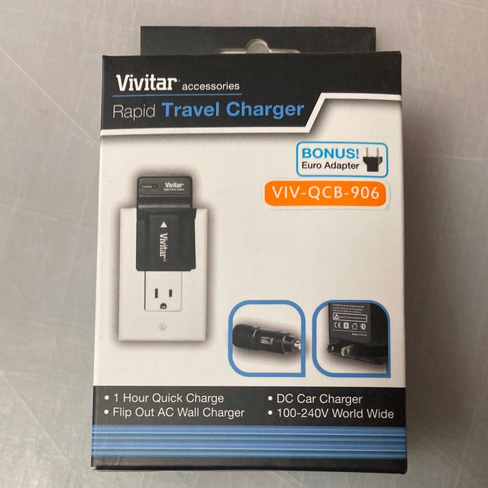 Vivitar Rapid Charger for Olympus LI-42B
