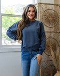 Wanakome Winnie Tulip Sweatshirt - Navy FINAL SALE Wanakome