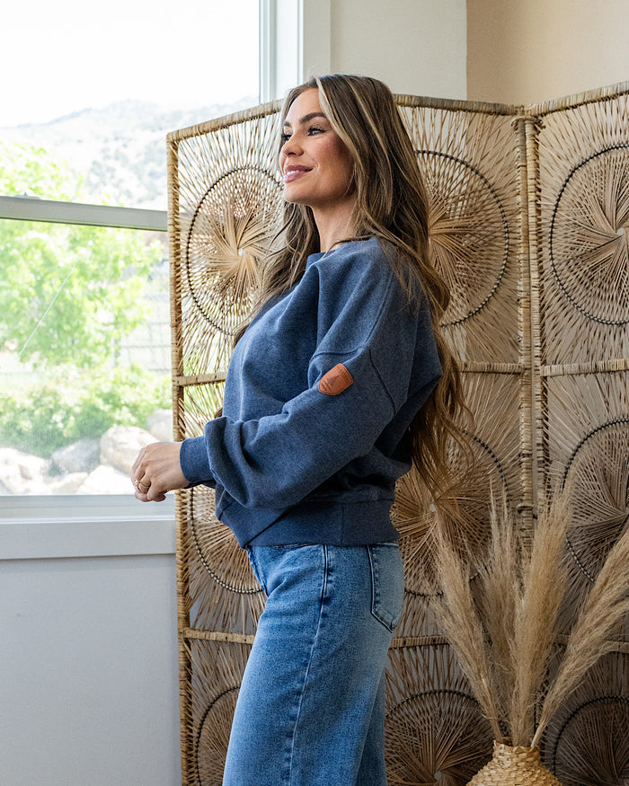 Wanakome Winnie Tulip Sweatshirt - Navy FINAL SALE Wanakome