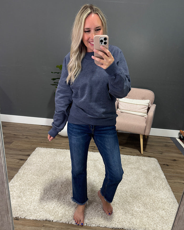 Wanakome Winnie Tulip Sweatshirt - Navy FINAL SALE Wanakome