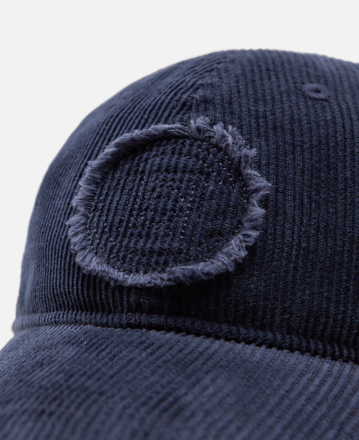 Washed Corduroy Cap (Navy)
