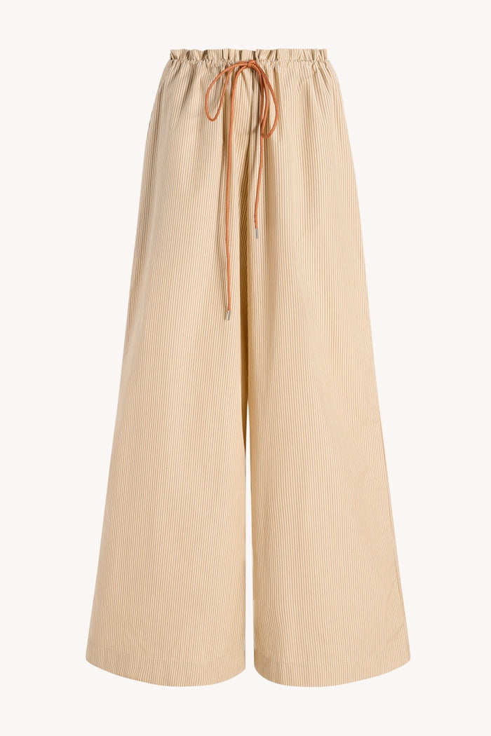 Wesley Drawstring Pant - Apricot