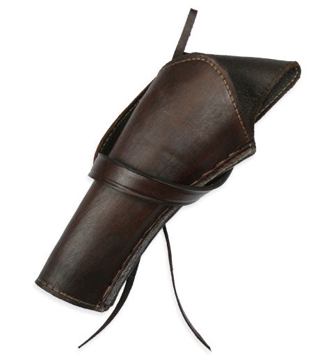 Western Holster - Standard Barrel - LH Cross-Draw - Plain Brown