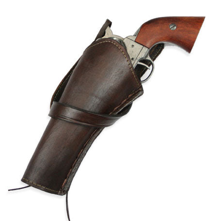 Western Holster - Standard Barrel - LH Cross-Draw - Plain Brown