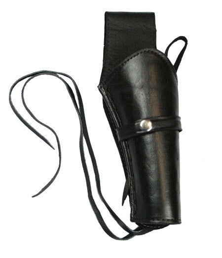 Western Holster - Standard Barrel - RH Draw - Plain Black