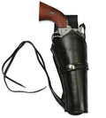 Western Holster - Standard Barrel - RH Draw - Plain Black
