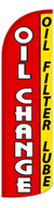 WINDLESS SWOOPER FLAG, OIL CHANGE