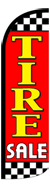 WINDLESS SWOOPER FLAG, TIRE SALE