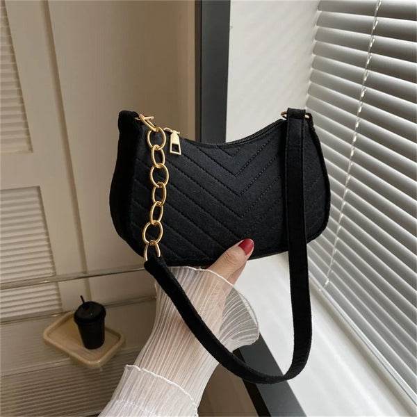 Women's Fashion Felt Shoulder Bags - Dubai Offers Today